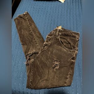 Zara Skinny Jeans Distressed Style